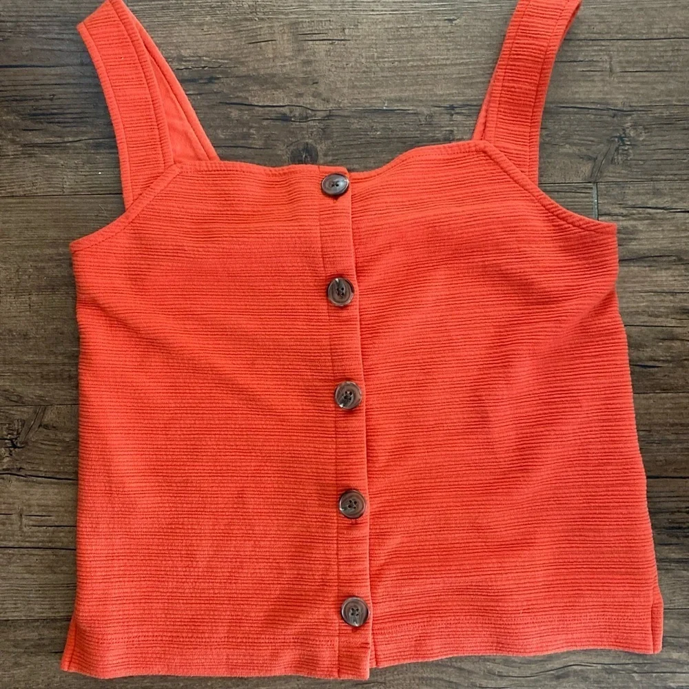 J.Crew Button Tank XXS